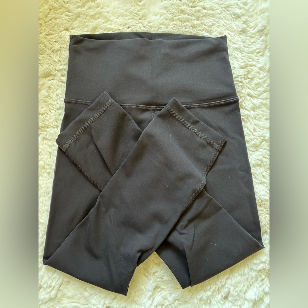 Lululemon Wunder Train High-Rise Tight, Black Granite, 4